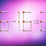 Aby byla rovnost správná, musíte vyškrtnout 2 shody: hádanka pro