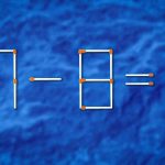 Kterou shodu je třeba přetáhnout, aby byla rovnost správná: náročná